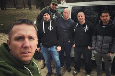 Látogatás az ukrán-magyar határon 2022.02.28.